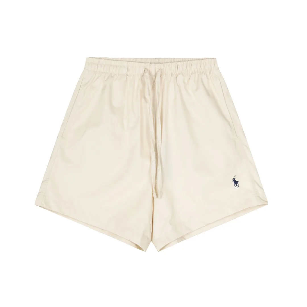 P166 💰 "Top quality" Style number: 1102# [Ralph Lauren Paul small label war horse basic classic shorts] ✅Ralph Lauren Ralph Lauren dopamine war horse small label outdoor shorts ✅Summer fresh, classic and versatile drawstring basic classic shorts ✅Lazy style must-have item The upper body has a fresh feeling ✅Nylon silk floss is smooth and soft, highly breathable and not stuffy ✅Specialized for platform live broadcast, wholesale entity, summer running volume ✅Simple and easy to match, light American style, super great ✅Standard for summer, small and sexy is YYDS, a must-have for petite girls. Size: S-L #Elastic waistline can be stretched. Color: Black, White, Light Blue, Off-white, Pink, Light Green, Khaki
